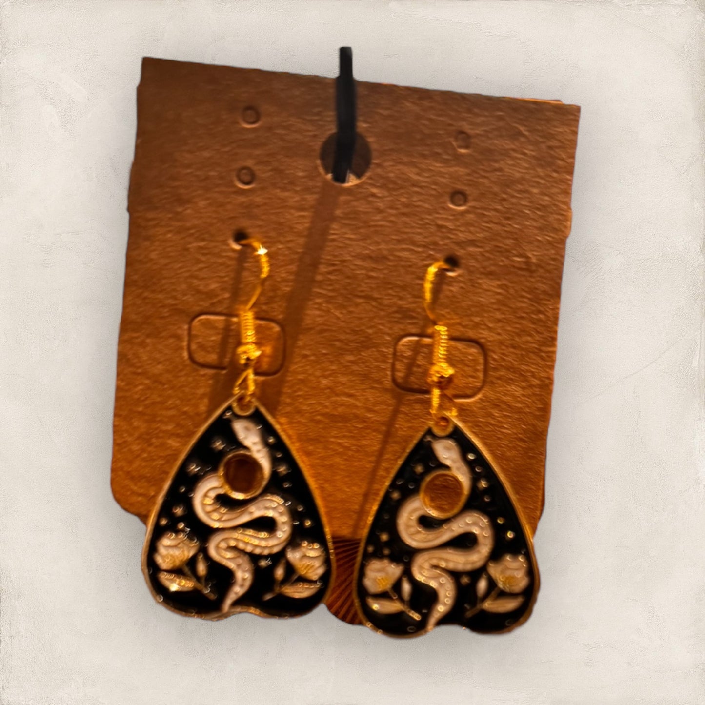 Serpent Planchette Earrings