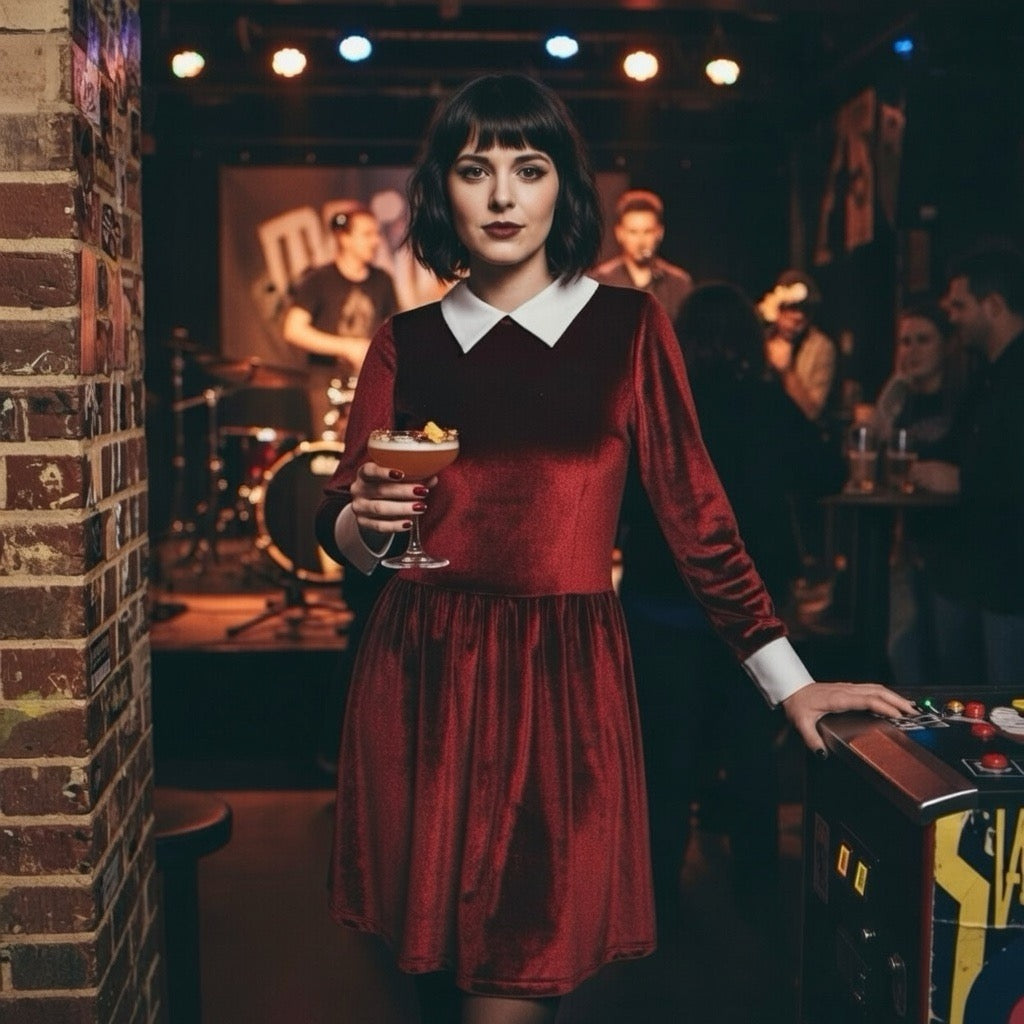 Blood Moon Velvet Dress size Large