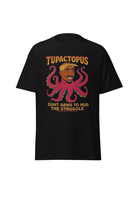 Tupactopus – 
Eight Arms to Hug the Struggle