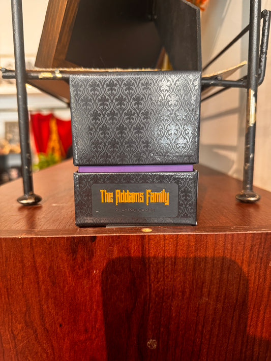Addams Family Playing Cards